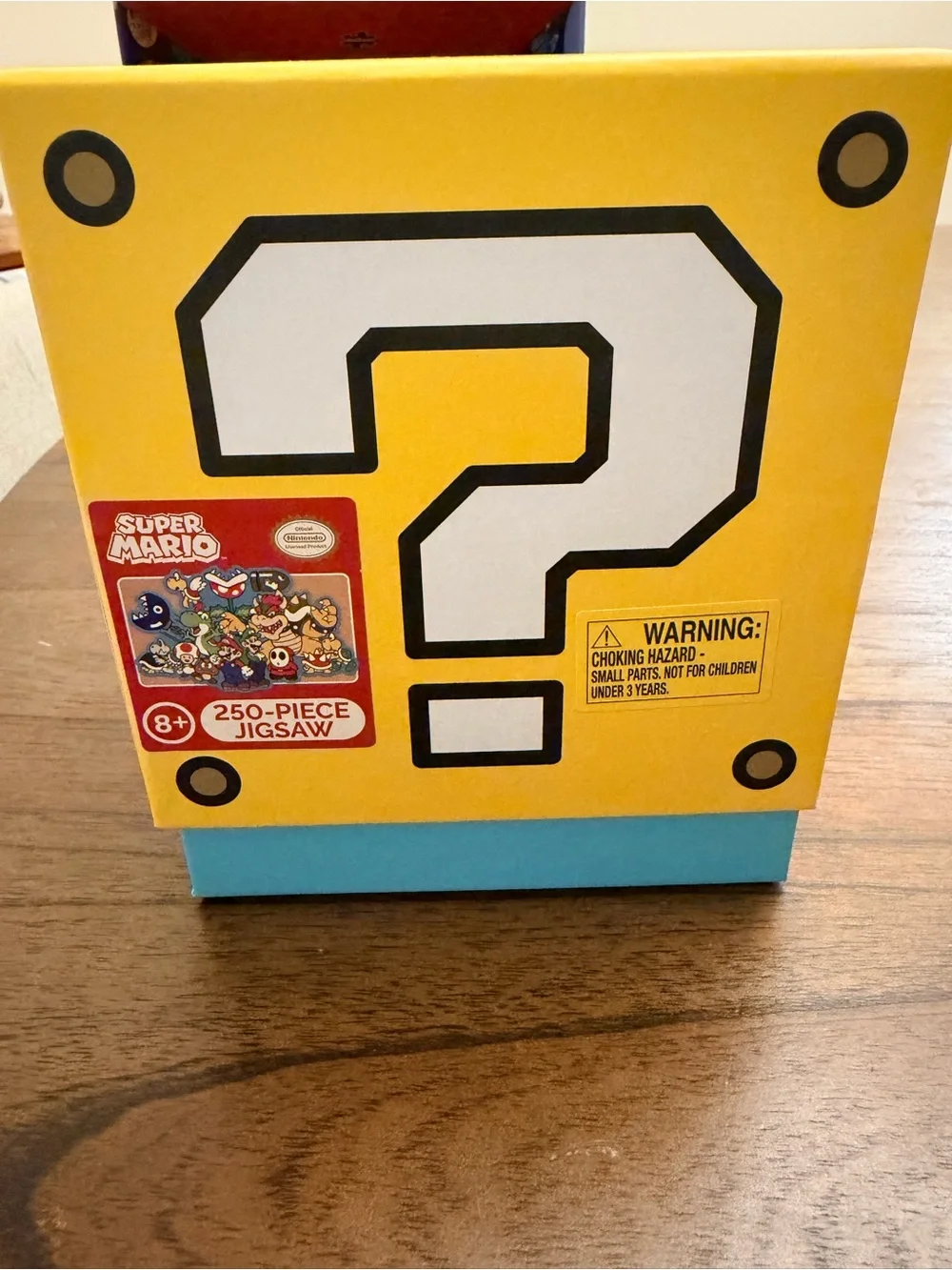 Official Nintendo super mario Yellow Question Block 250-Piece Jigsaw Puzzle